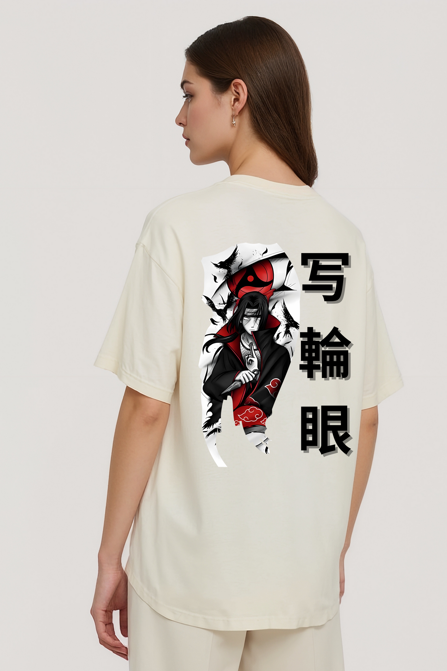 SASUKE OVERSIZED TEE BEIGE