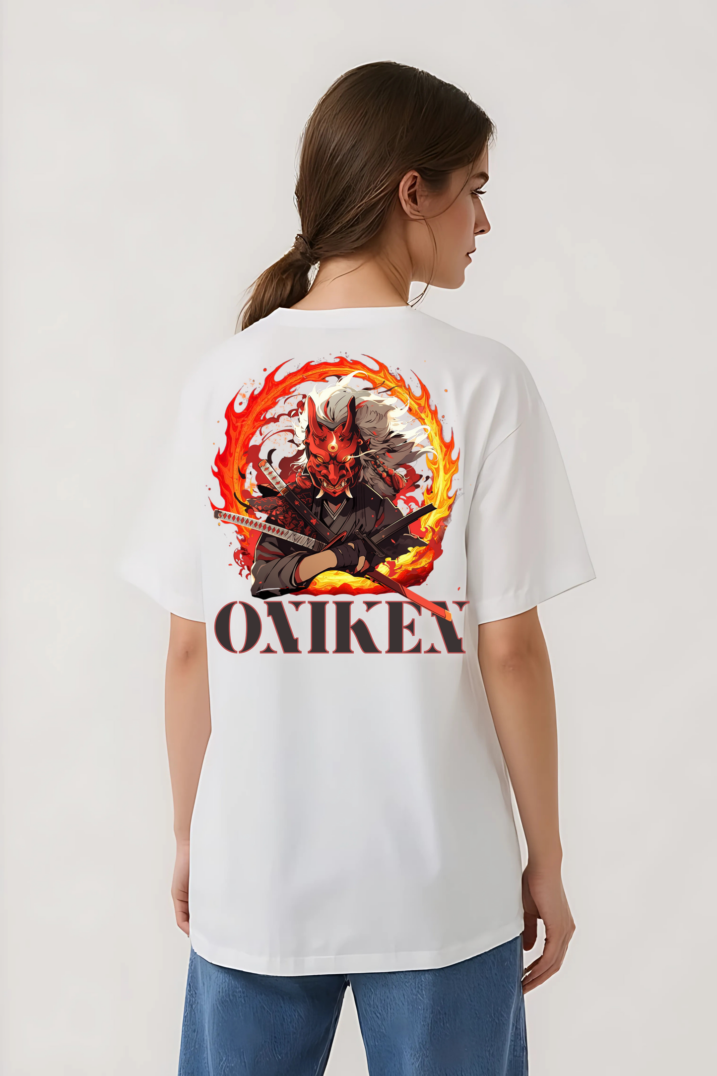 ONIKEN OVERSIZED TEE WHITE