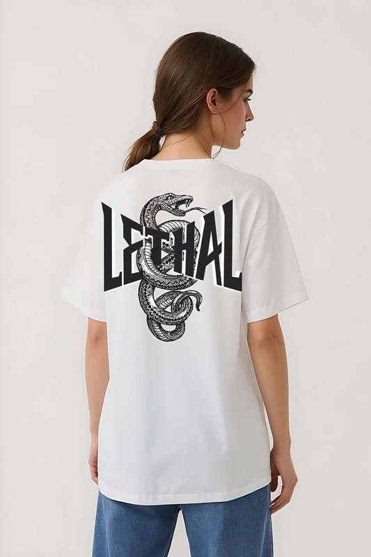 LETHAL OVERSIZED TEE WHITE