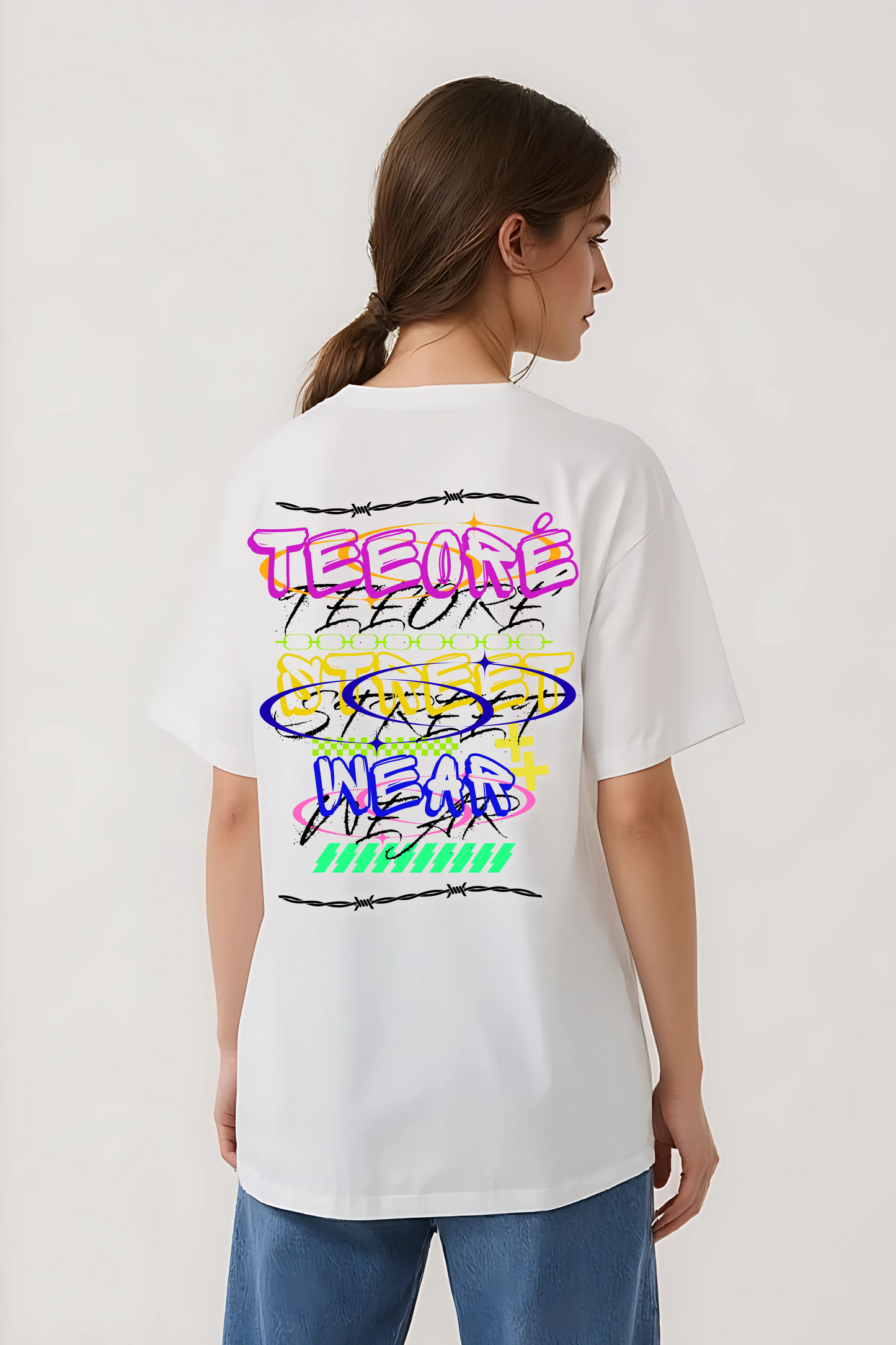 STREETWEAR OVERSIZED TEE WHITE