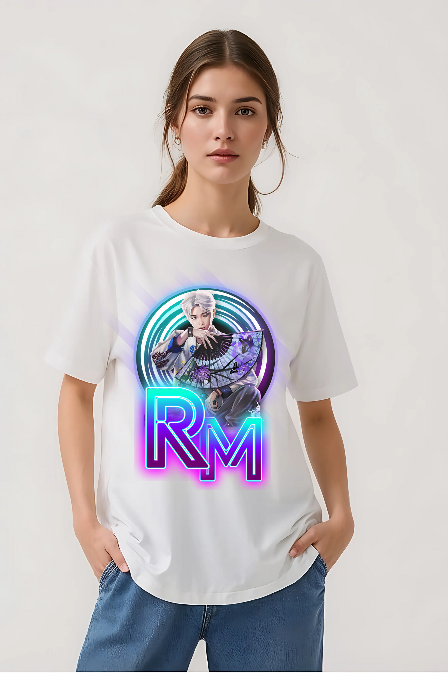 RM OVERSIZED TEE WHITE