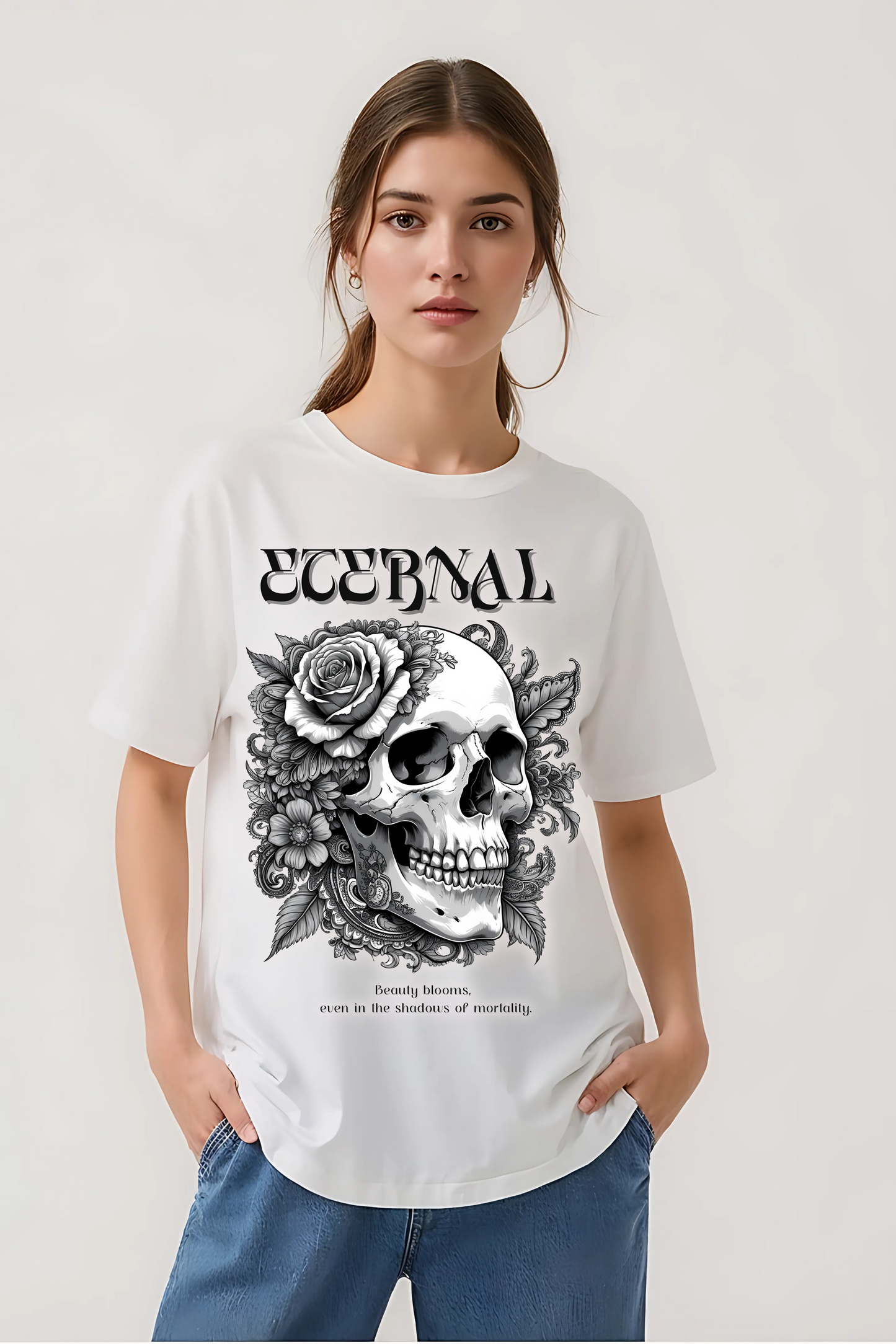 ETERNAL OVERSIZED TEE WHITE