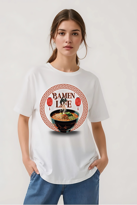RAMEN OVERSIZED TEE WHITE