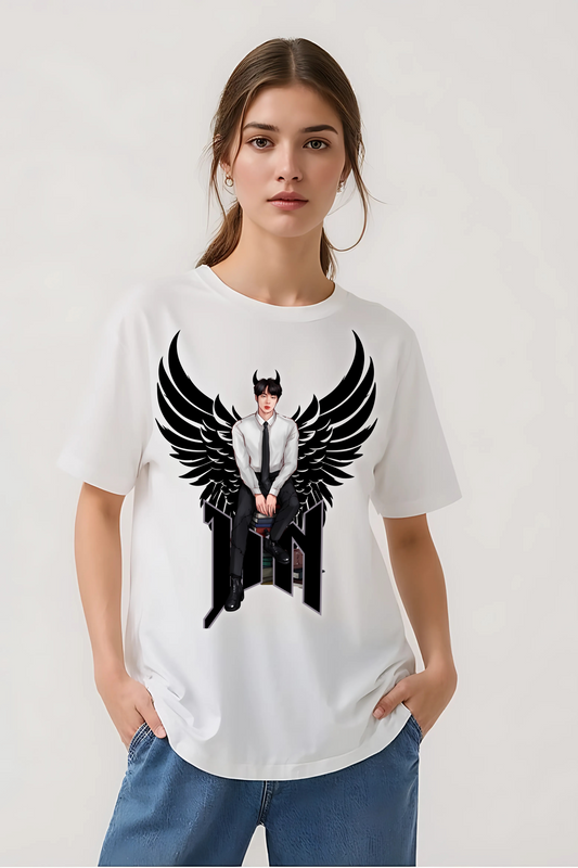 JIN OVERSIZED TEE WHITE