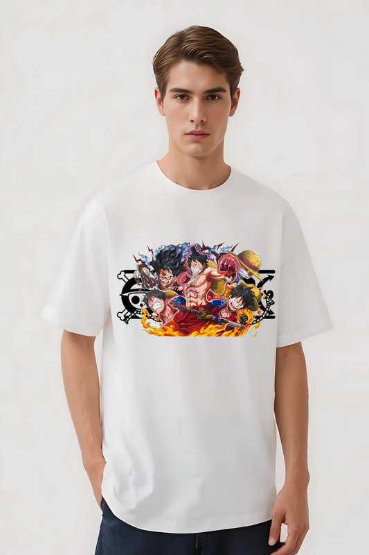 ONE PIECE OVERSIZED TEE WHITE