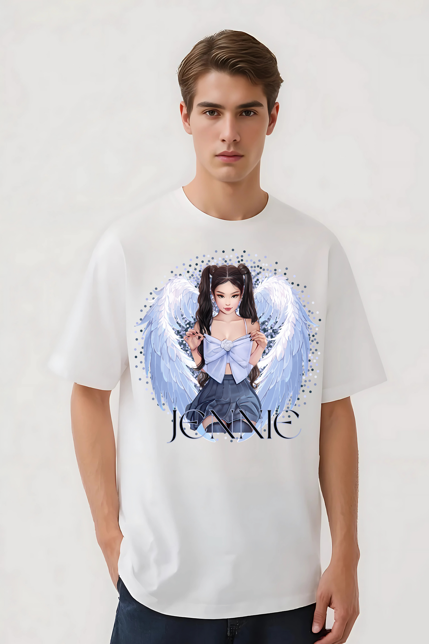 JENNIE OVERSIZED TEE WHITE