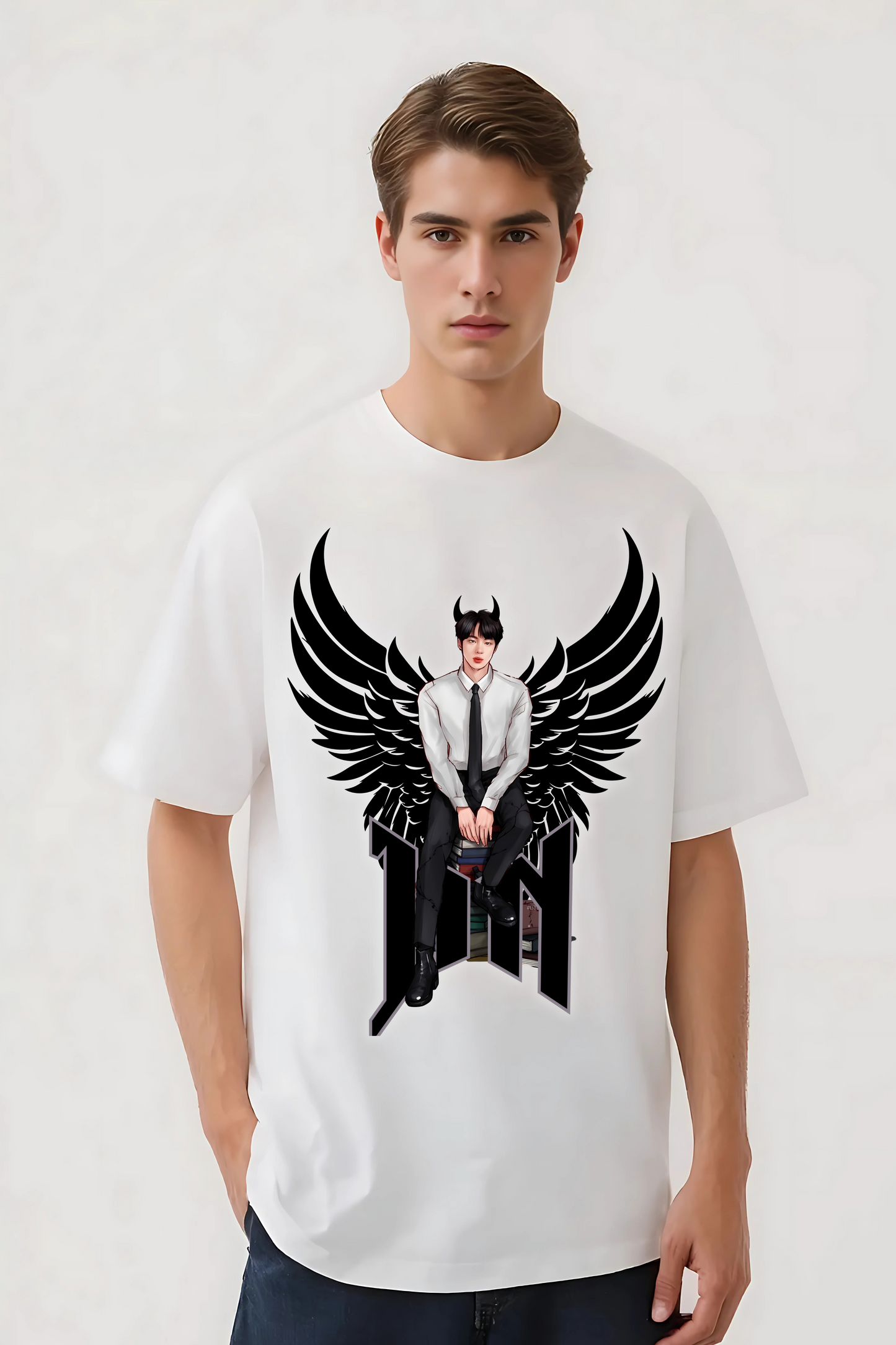 JIN OVERSIZED TEE WHITE