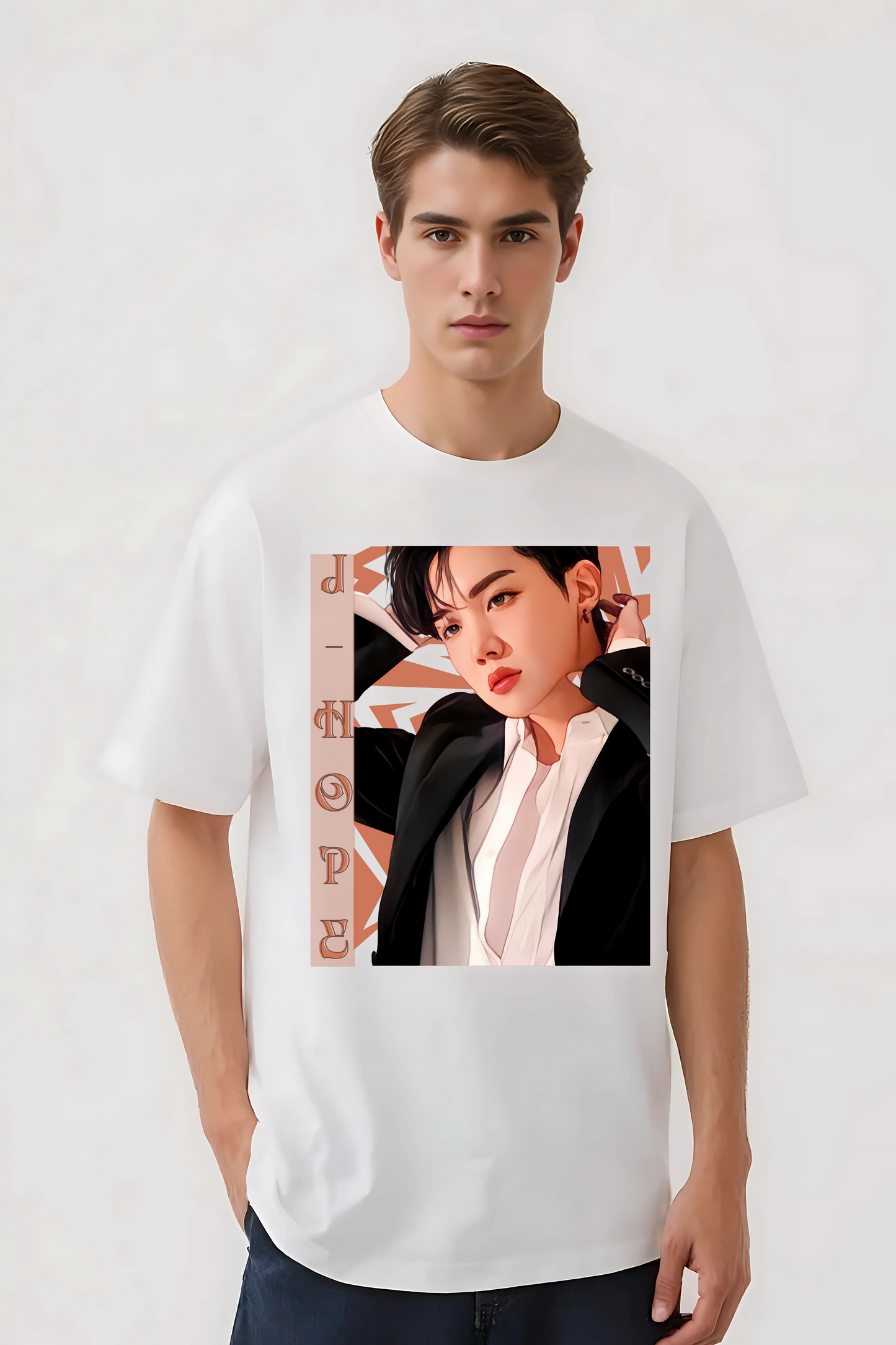 J HOPE OVERSIZED TEE WHITE