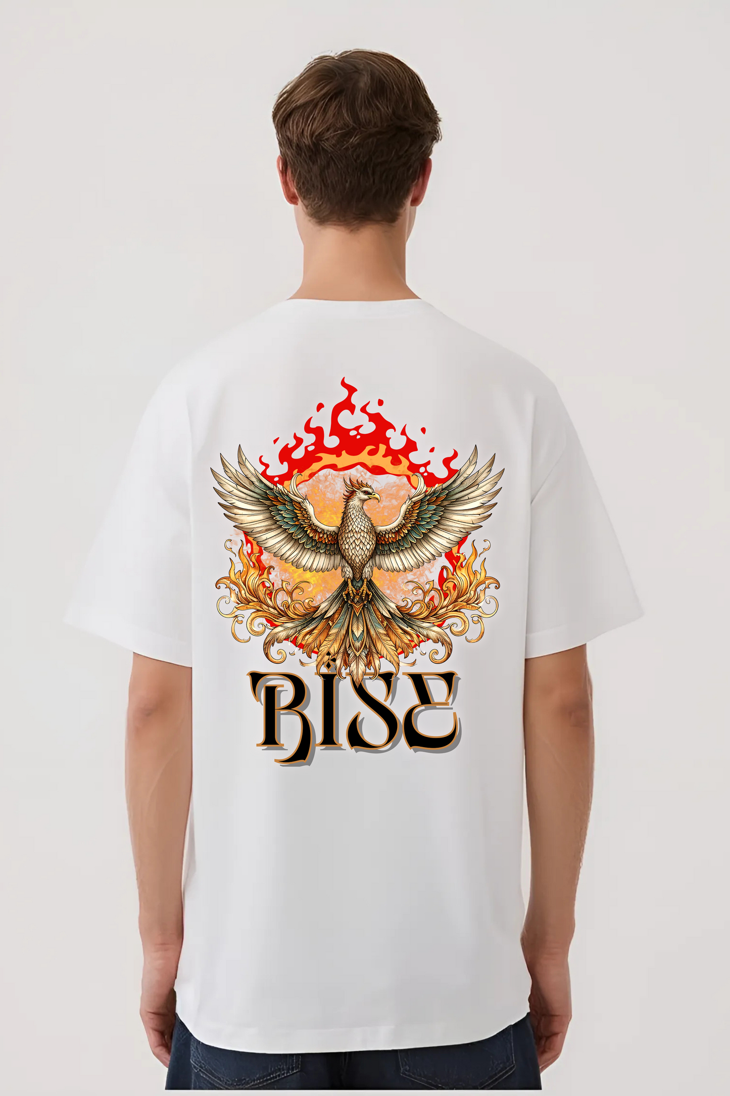 RISE OVERSIZED TEE WHITE