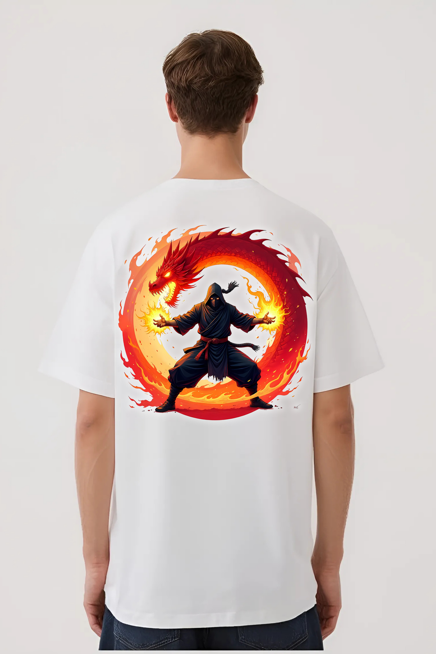 IGNITE GRAPHIC OVERSIZED TEE WHITE