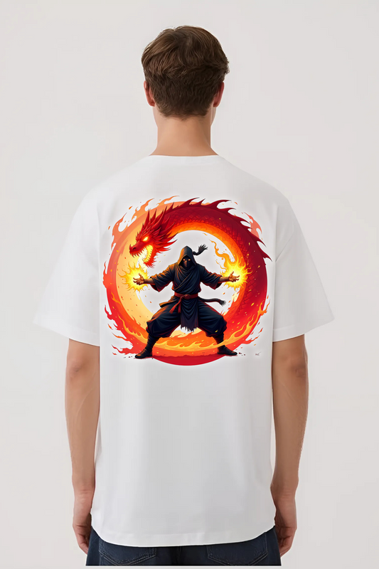IGNITE GRAPHIC OVERSIZED TEE WHITE