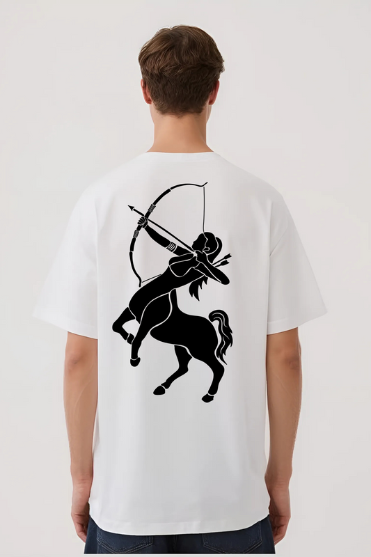 CAPRICORN OVERSIZED TEE WHITE