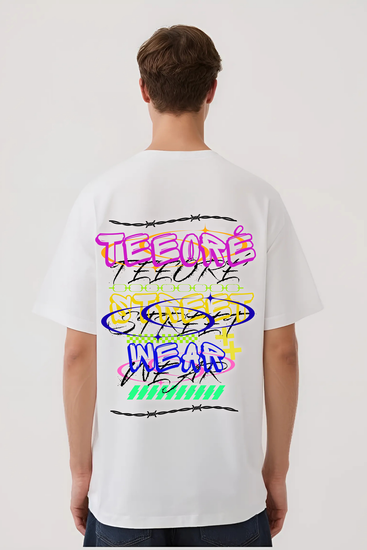 STREETWEAR OVERSIZED TEE WHITE