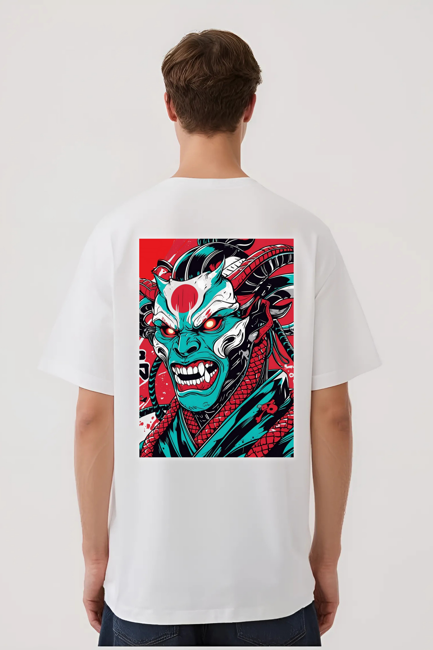 GOOD & BAD DEEDS OVERSIZED TEE WHITE