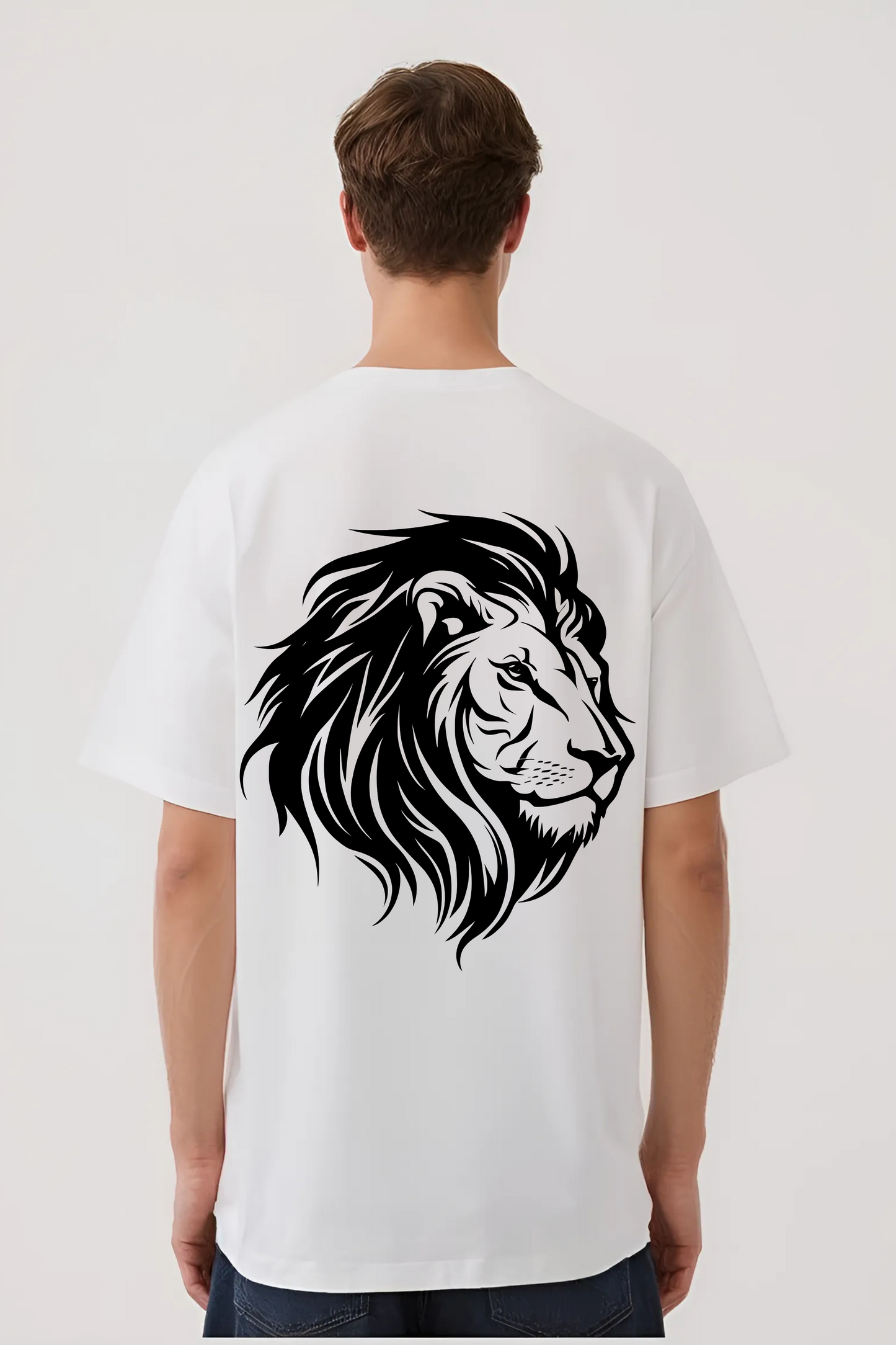 LEO OVERSIZED TEE WHITE