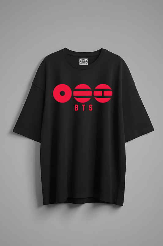 BTS BULLETPROOF OVERSIZED T-SHIRT