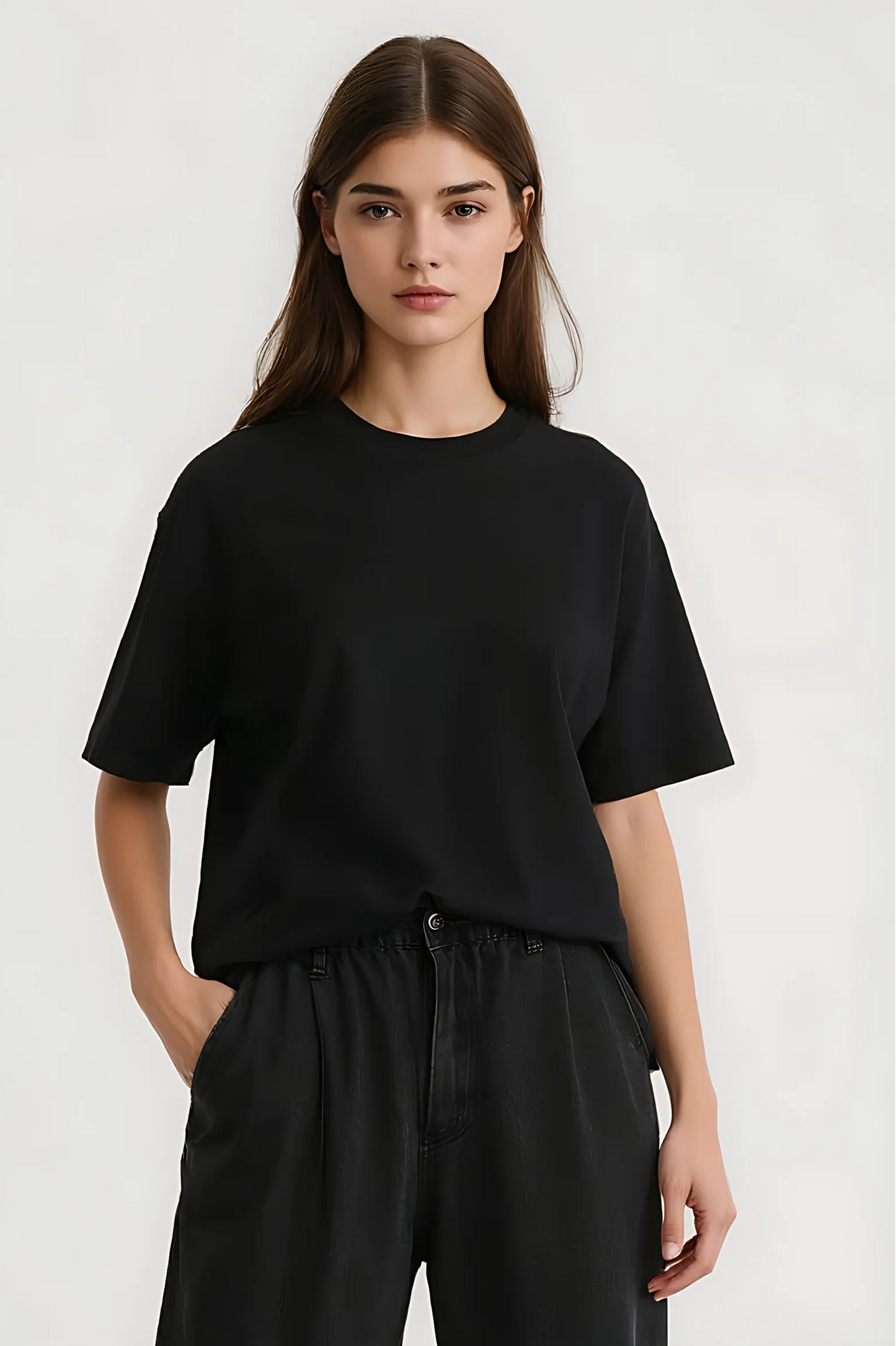VROOM OVERSIZED TEE BLACK