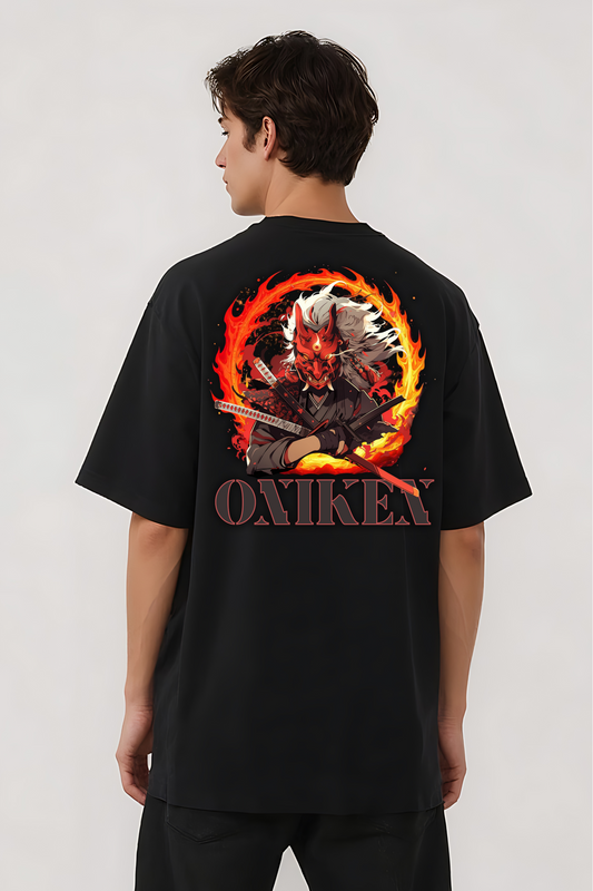 ONIKEN OVERSIZED TEE BLACK