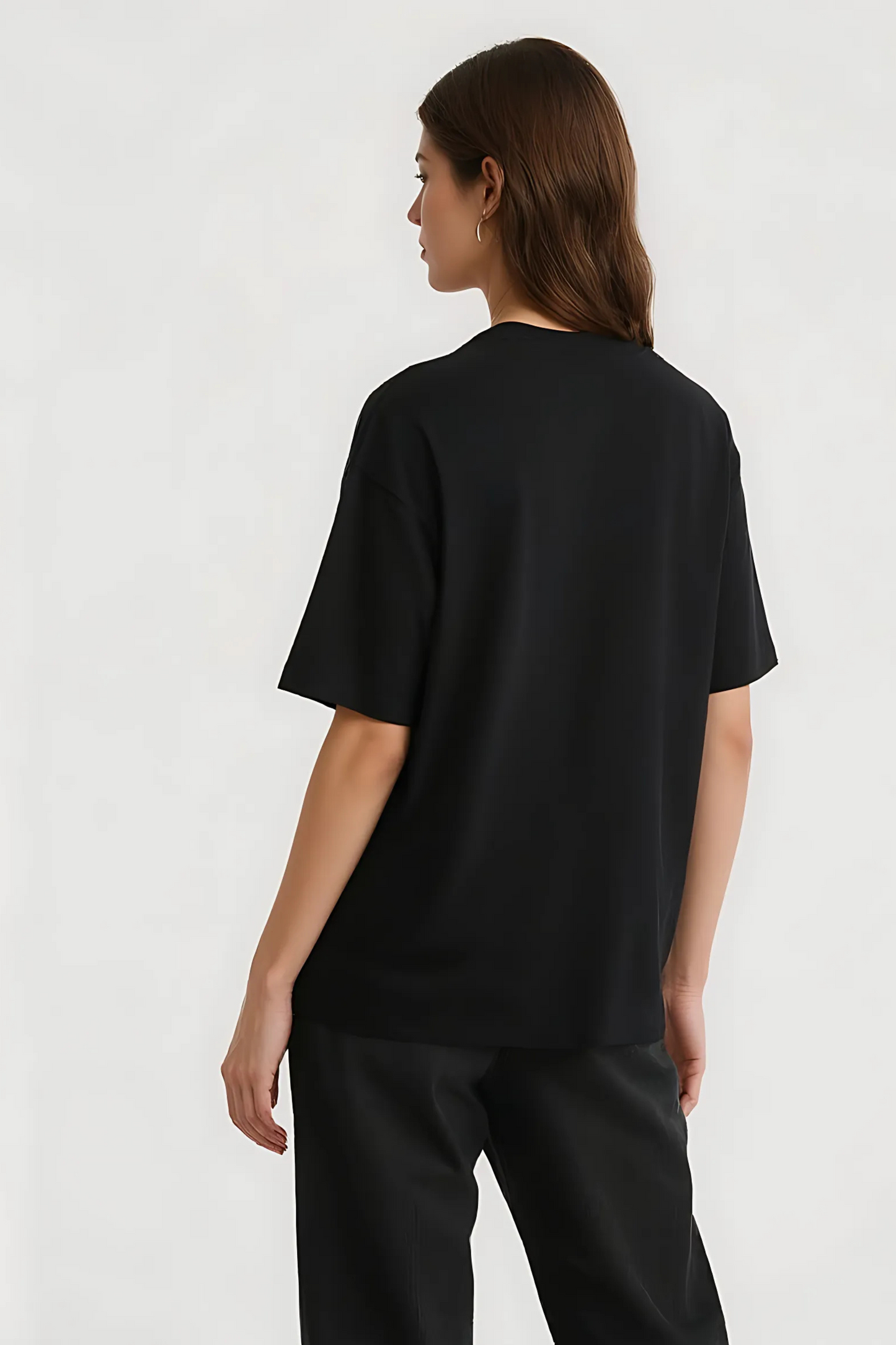 IT IS WHAT IT IS OVERSIZED TEE BLACK