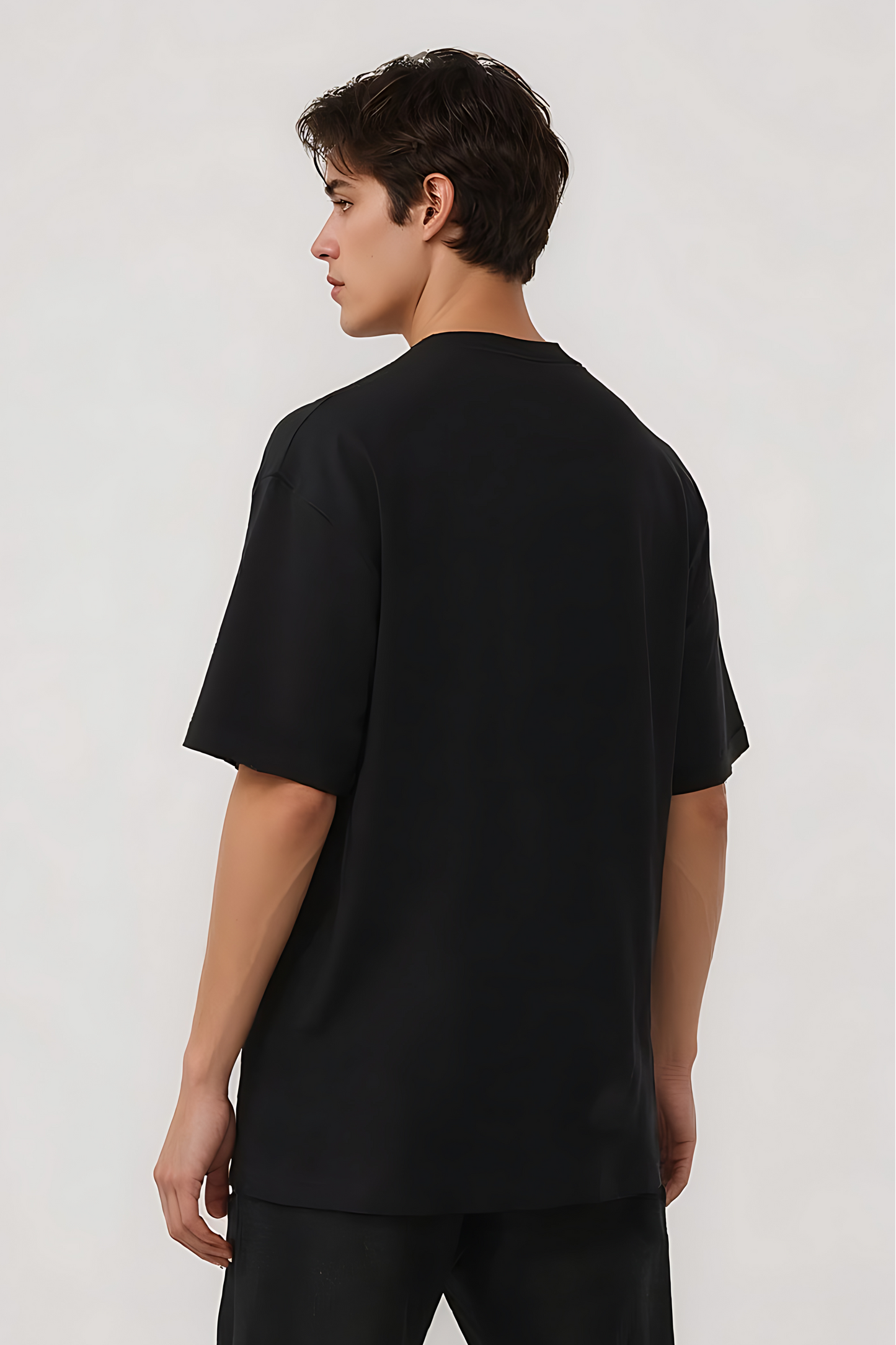IT IS WHAT IT IS OVERSIZED TEE BLACK