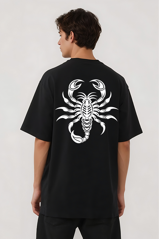 SCORPIO OVERSIZED TEE BLACK