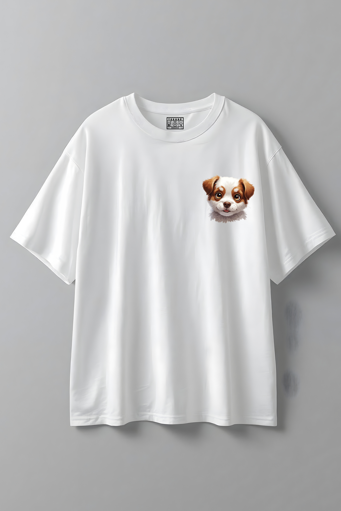 CATS AND DOGS OVERSIZED T-SHIRT
