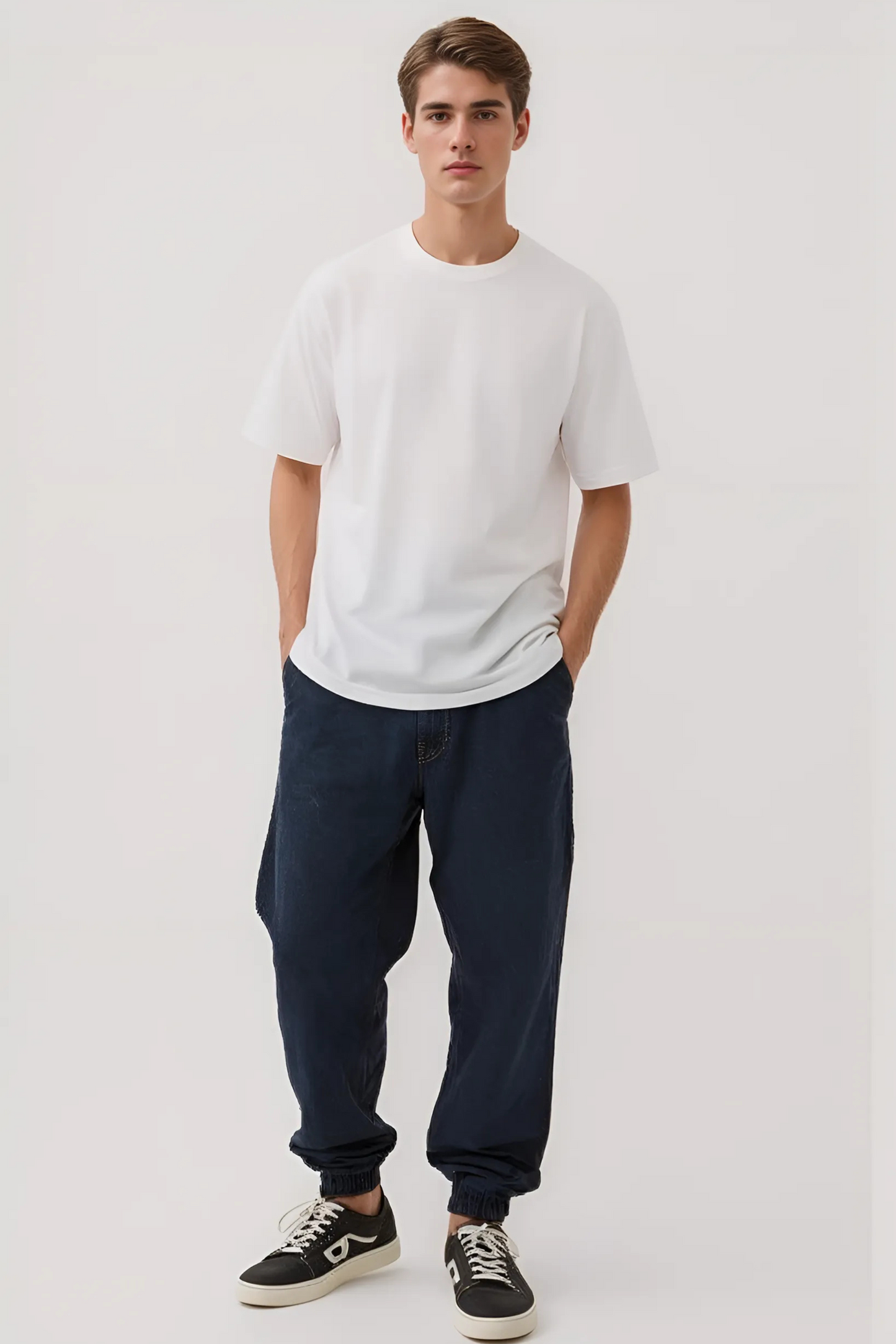 SHINOBI OVERSIZED TEE WHITE