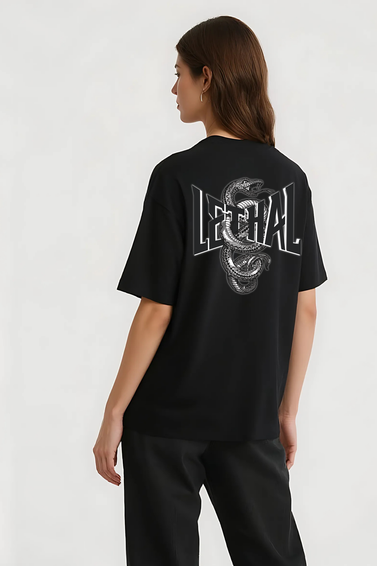 LETHAL OVERSIZED TEE BLACK
