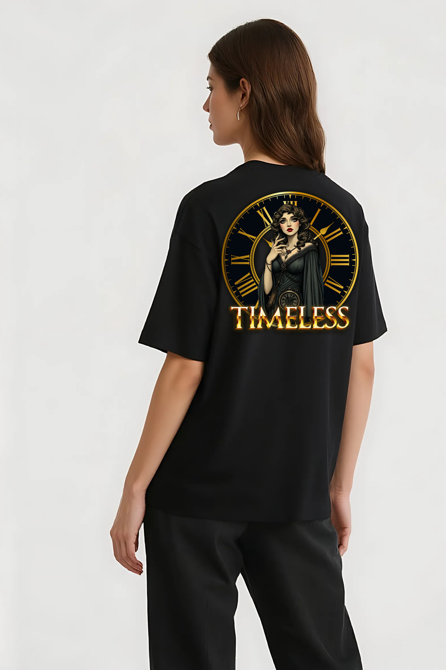 TIMELESS OVERSIZED TEE BLACK