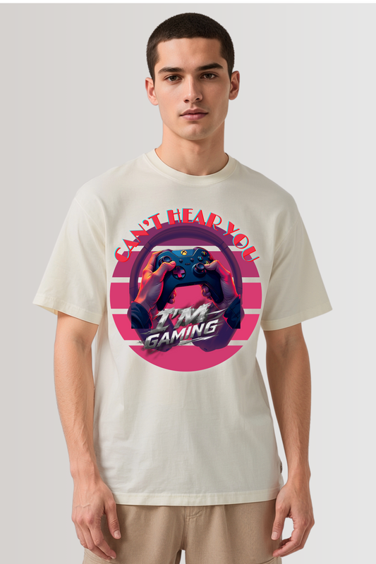 GAMING OVERSIZED TEE BEIGE