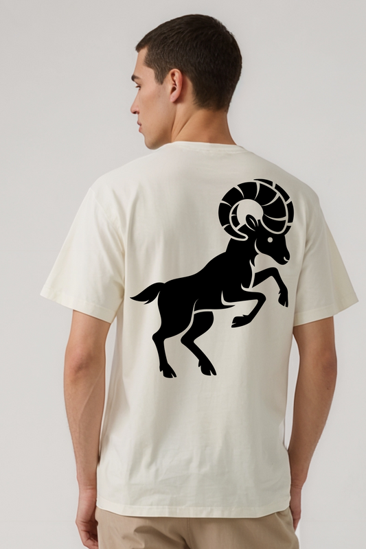 ARIES OVERSIZED TEE BEIGE