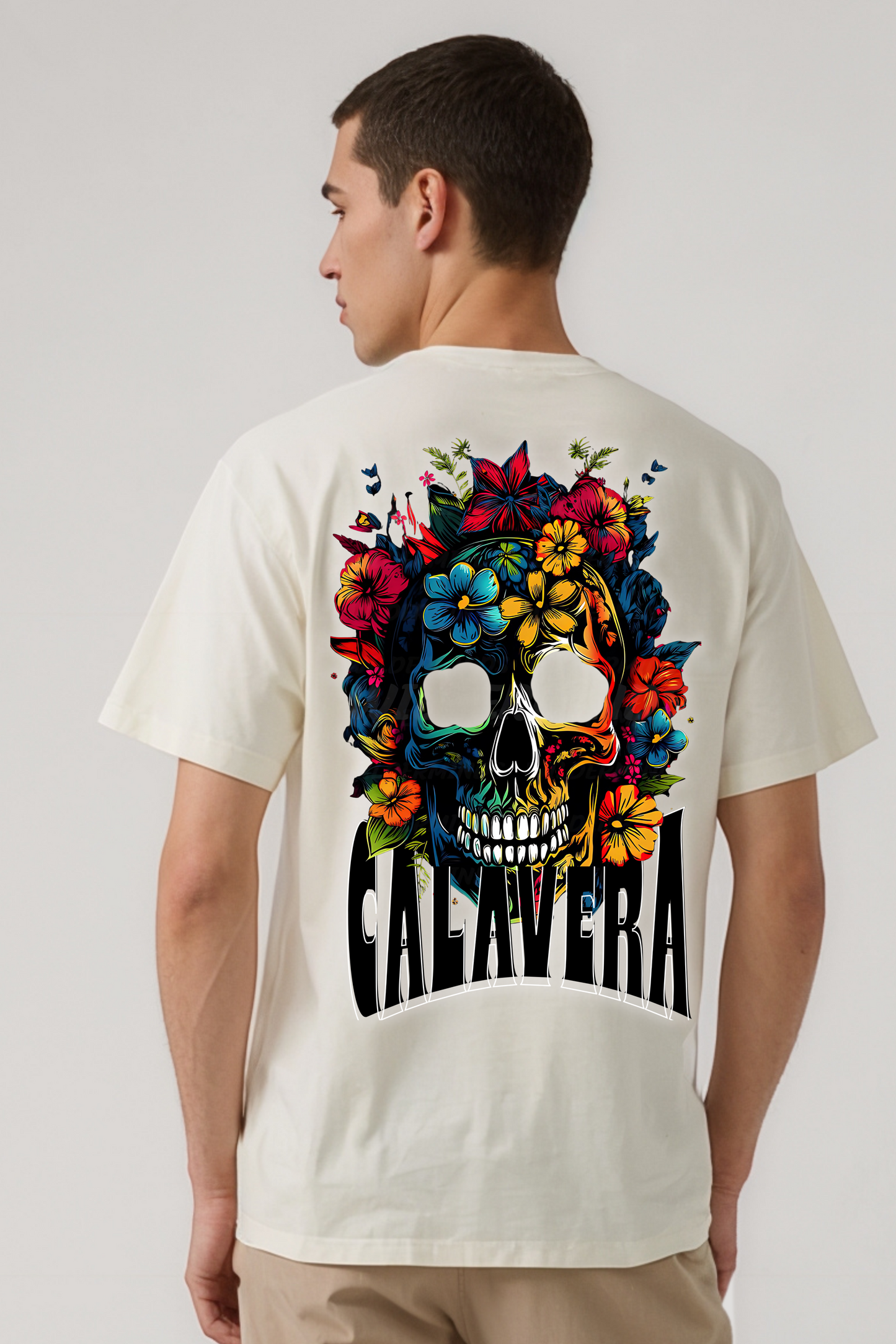 CALAVERA OVERSIZED TEE BEIGE