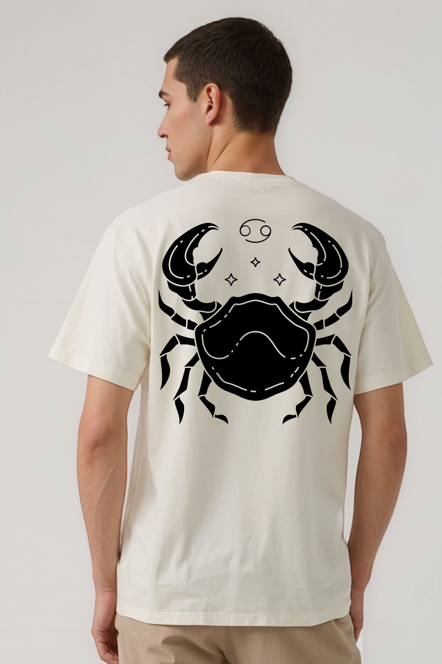 CANCER OVERSIZED TEE BEIGE