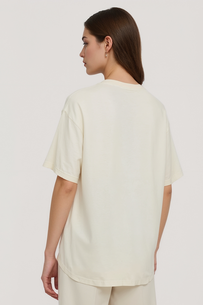 VINTAGE OVERSIZED TEE BEIGE