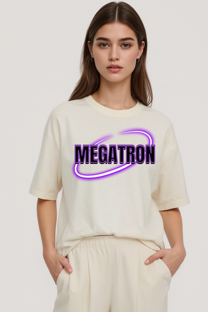 MEGATRON OVERSIZED TEE BEIGE