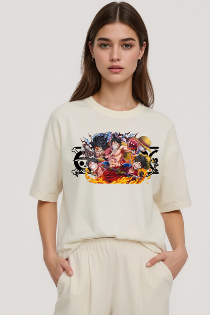 ONE PIECE OVERSIZED TEE BEIGE