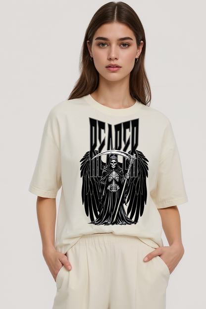 REAPER OVERSIZED TEE BEIGE