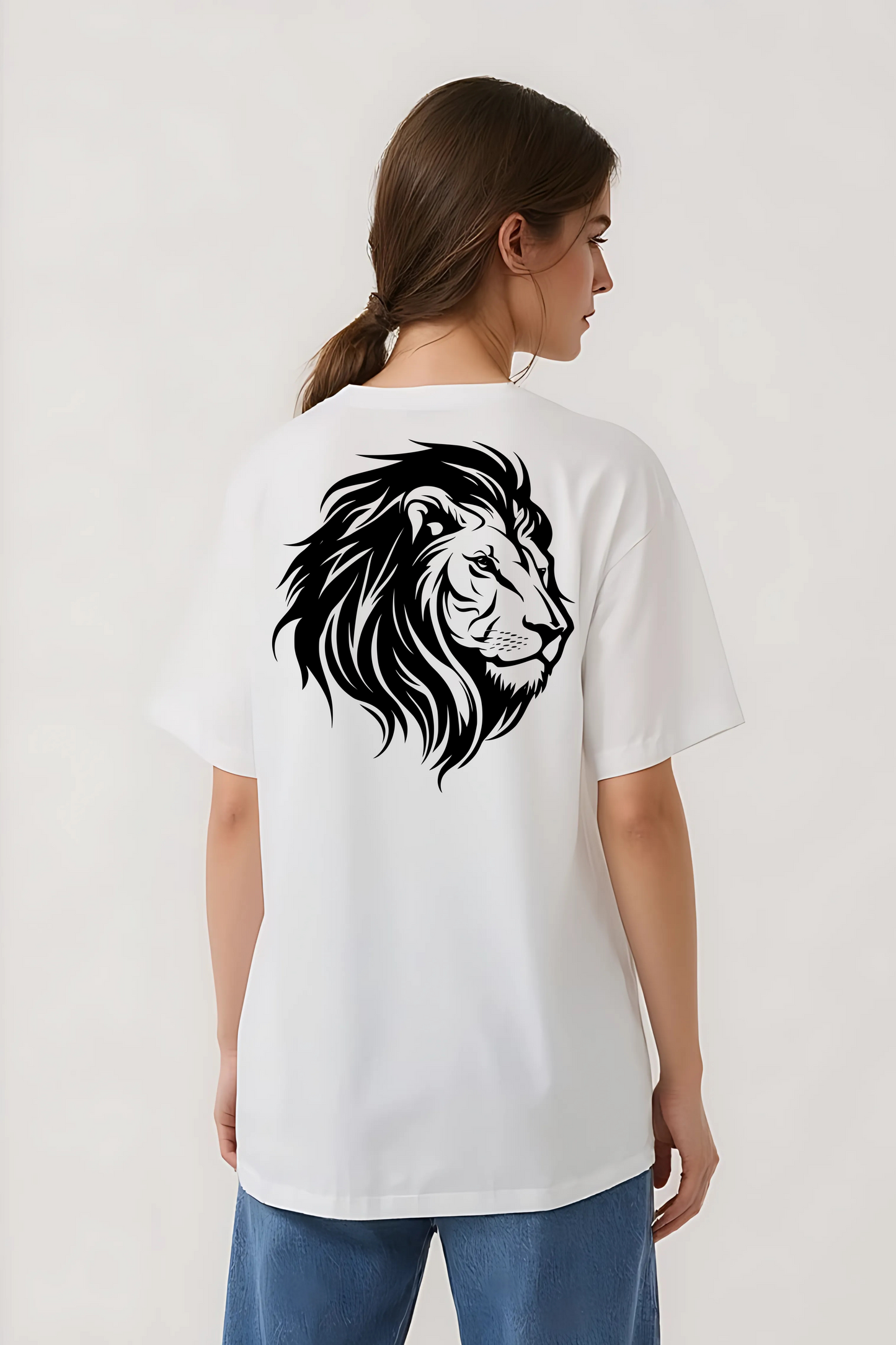 LEO OVERSIZED TEE WHITE