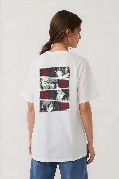 NARUTO SHANIGAN OVERSIZED TEE WHITE
