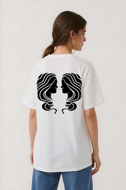 GEMINI OVERSIZED TEE WHITE