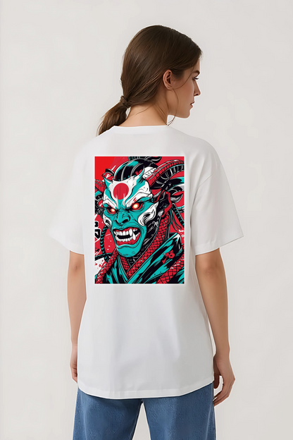 GOOD & BAD DEEDS OVERSIZED TEE WHITE