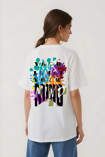 MIND OVERSIZED TEE WHITE