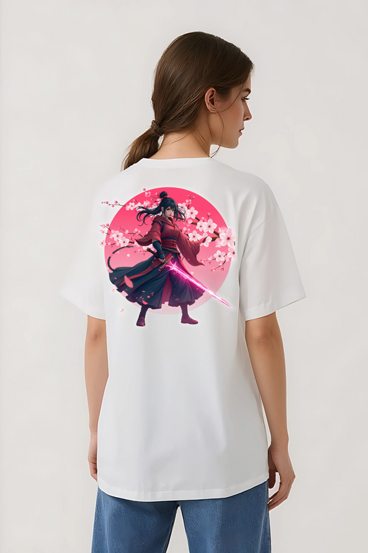 SLAY WITH GRACE OVERSIZED TEE WHITE