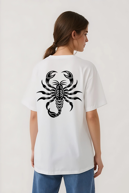 SCORPIO OVERSIZED TEE WHITE