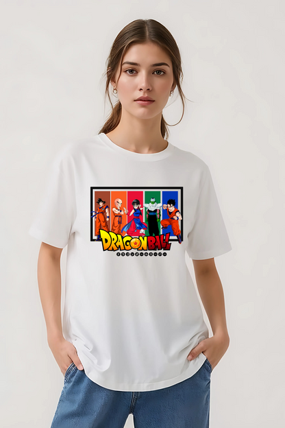 DRAGON BALLZ OVERSIZED TEE WHITE