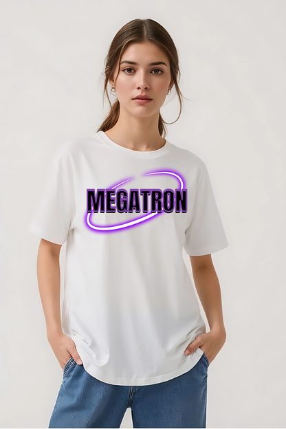 MEGATRON OVERSIZED TEE WHITE