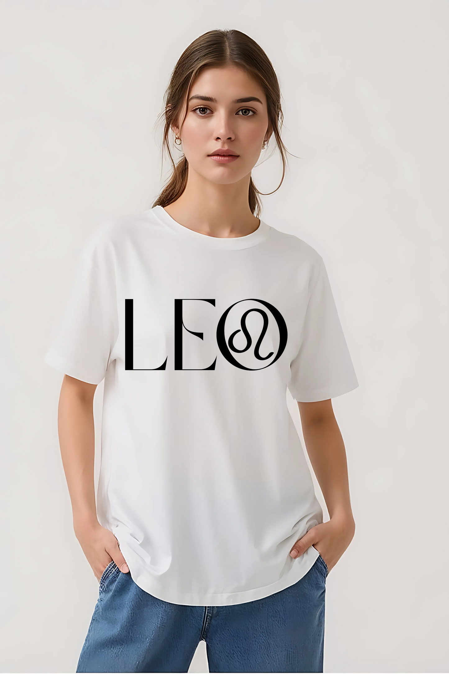 LEO OVERSIZED TEE WHITE