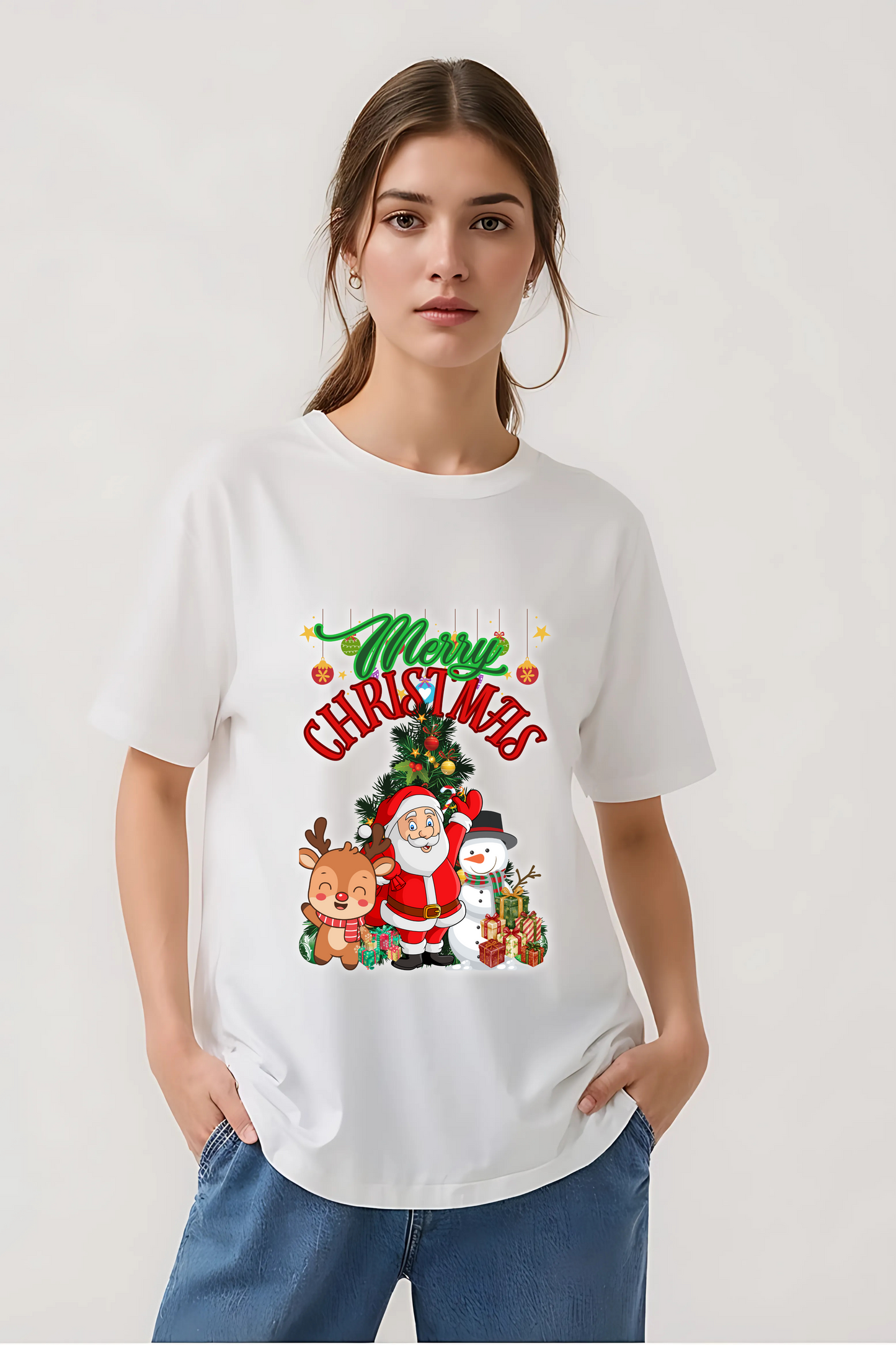 CHRISTMAS OVERSIZED T-SHIRT