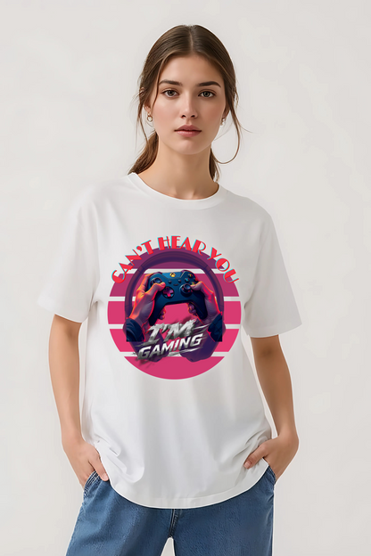 GAMING OVERSIZED TEE WHITE