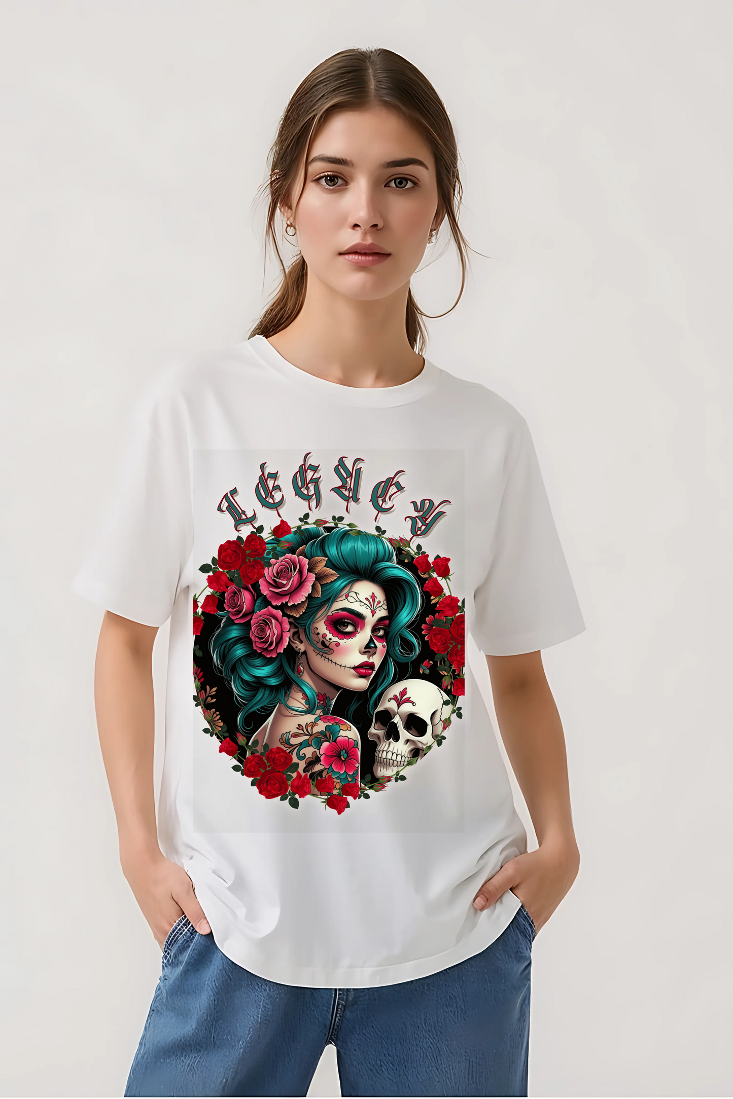 LEGACY OVERSIZED TEE WHIITE